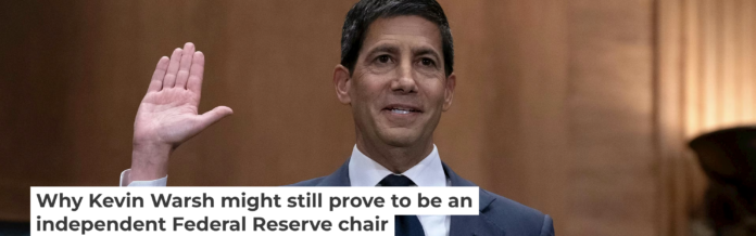 The nomination of Kevin Warsh as Federal Reserve chair is reviving a debate about Fed independence. AP Photo/Jose Luis Magana